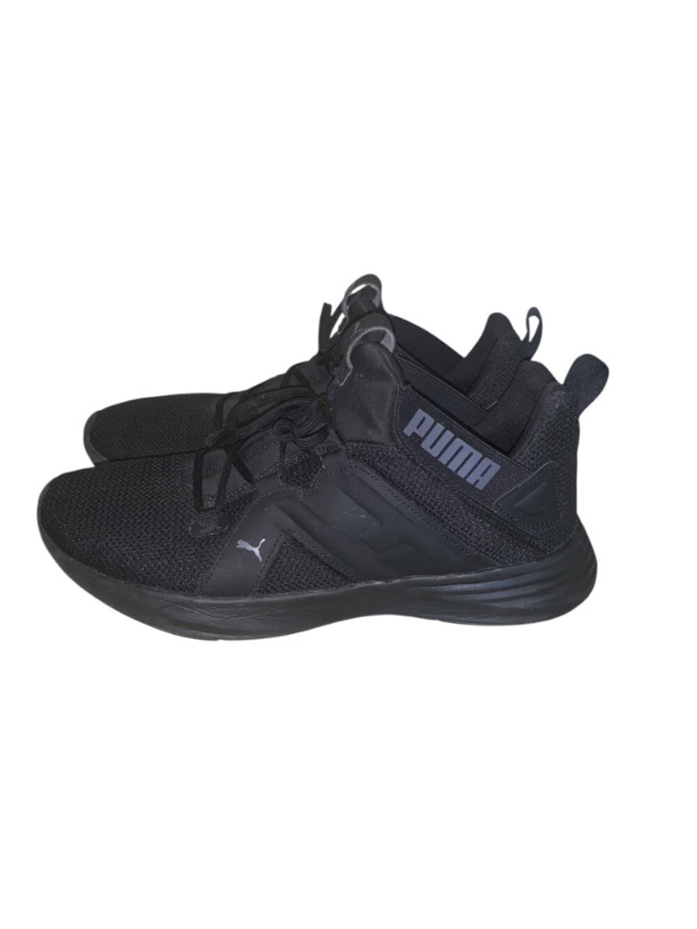 Puma Black Athletic Sneakers - Picture 2 of 7